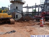 Excavating for foundation walls along column line 6.5 from G-C.7 Facing South-East (800x600).jpg